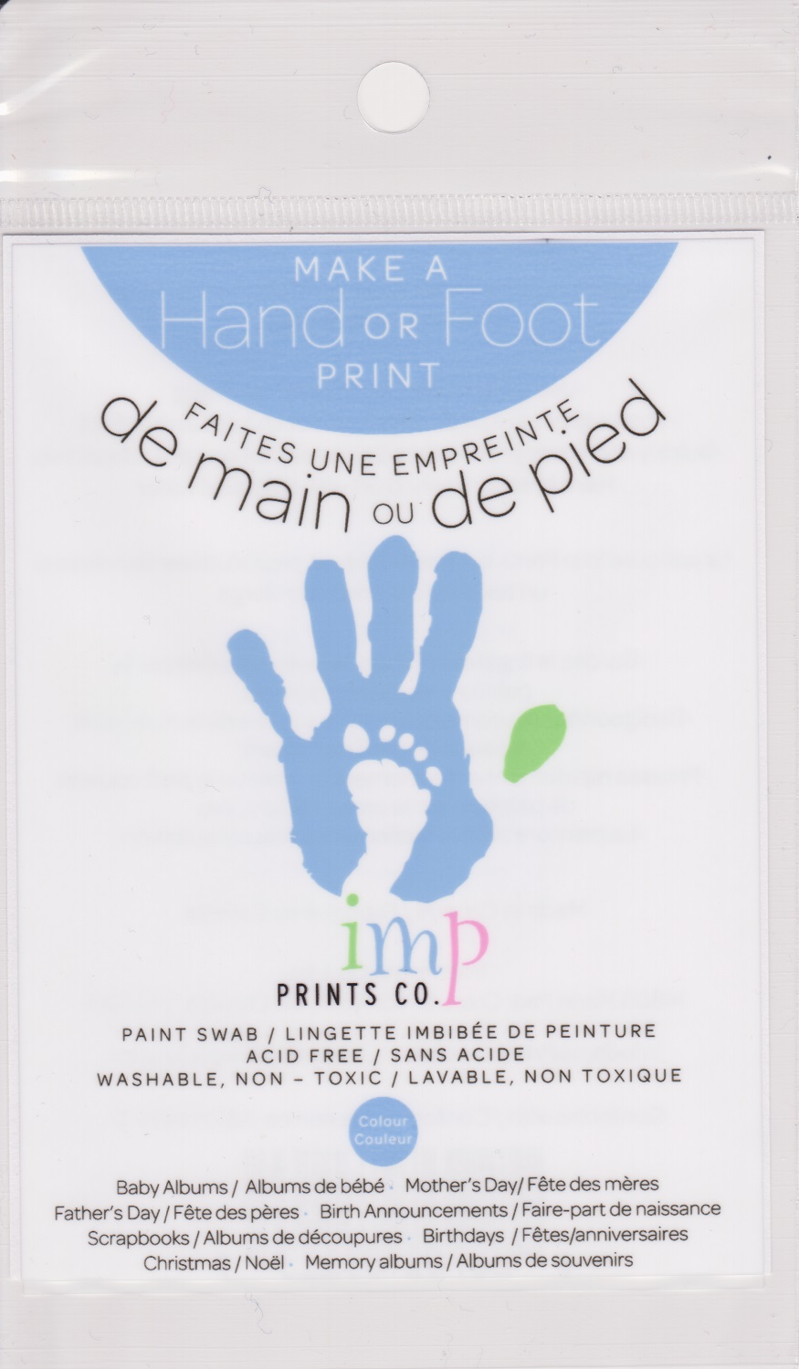 Lingette Imbibee De Peinture Bleu Imp Prints Co